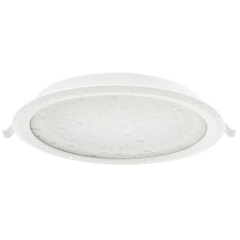 Downlight iglux ig-54-18w-f/ circular/ ø225 x 29.5mm/ potencia 18w/ 1720 lúmenes/ 6000ºk/ blanco